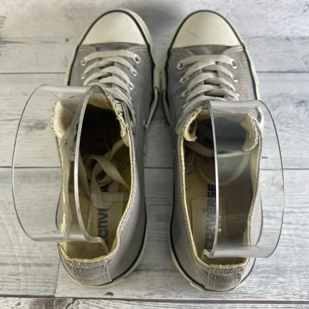 Converse Shoes W 7 M 5 Gray Chuck‎ Taylor All Star Canvas Sneakers Casual Nice